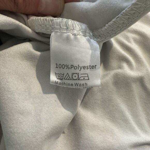 Unicorns and Stars Dress Colorful Pink Trim Short Sleeves Girls 5/6Y - Picture 6 of 9